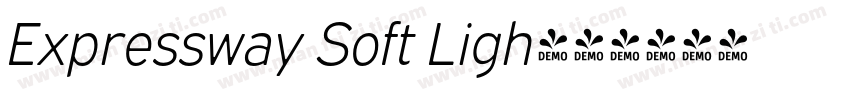 Expressway Soft Ligh字体转换